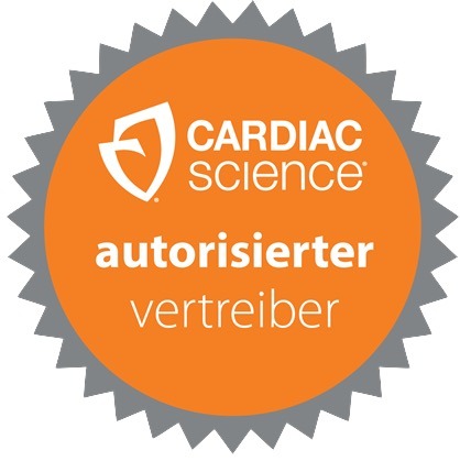 Cardiac Science Siegel für autorisierter Vertreiber
