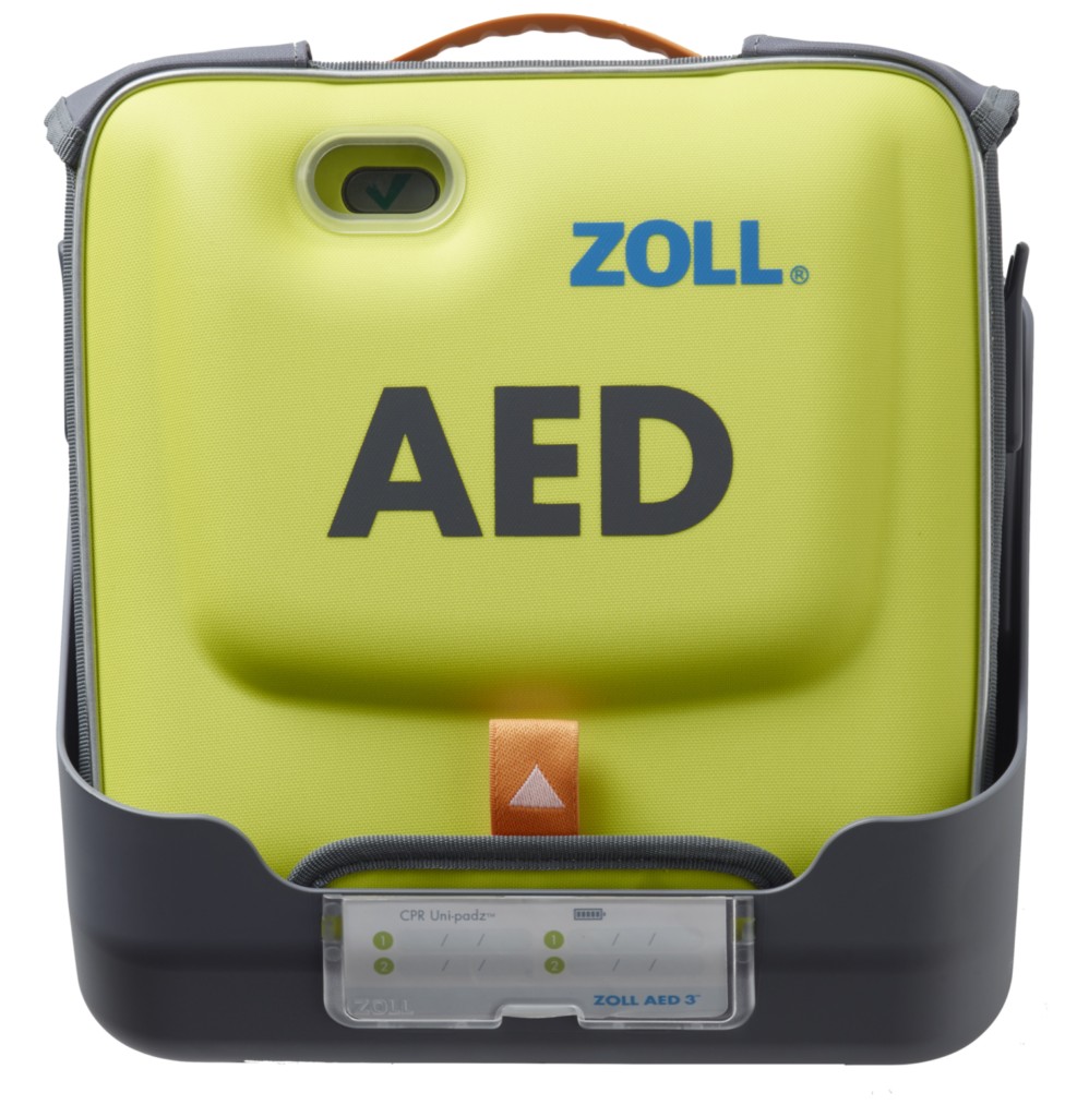 ZOLL AED 3 Defibrillator mit Wandhalter und Tasche