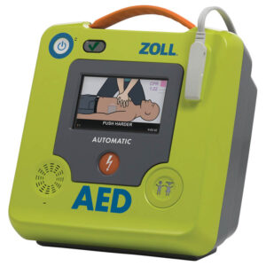 ZOLL AED 3 mit orangen Tragegriff