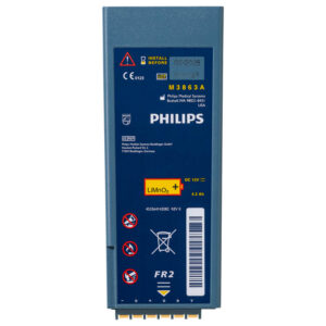 blaue Philips HeartStart FR2 Batterie
