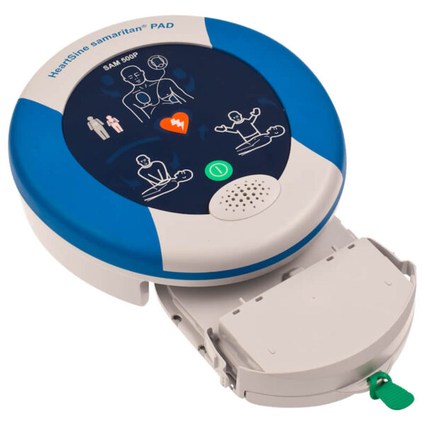 HeartSine Samaritan PAD 500P AED - Elektrodenfach