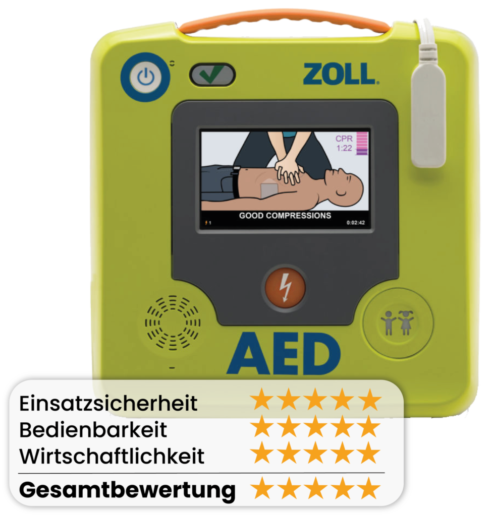 ZOLL AED 3 Star Rating