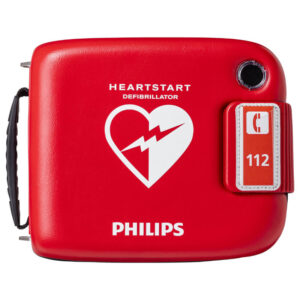 rote Philips HeartStart FRx Transporttasche