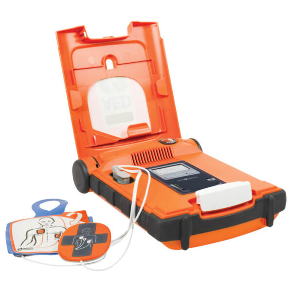 Oranger Powerheart G5 AED Vollautomat mit iCPR Feedbacksystem