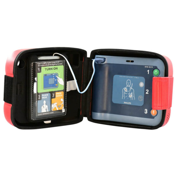 Philips HeartStart FRx Transporttasche mit eingepacktem AED