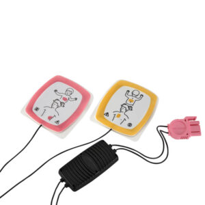 LIFEPAK QUIK-PAK Elektroden für KINDER in den Farben gelb und rot