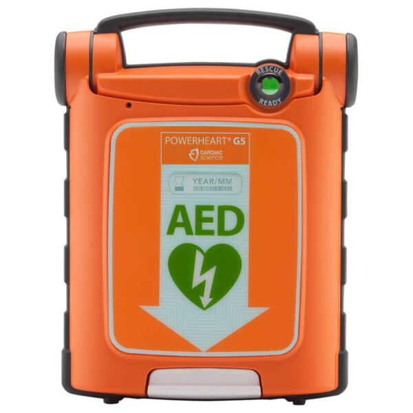 Der Powerheart G5 AED Halbautomat mit iCPR Feedbacksystem
