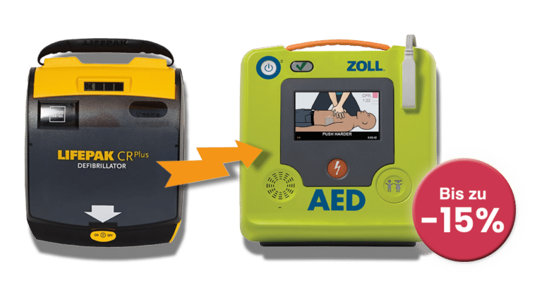 Eintauschbonus Defibrillatoren