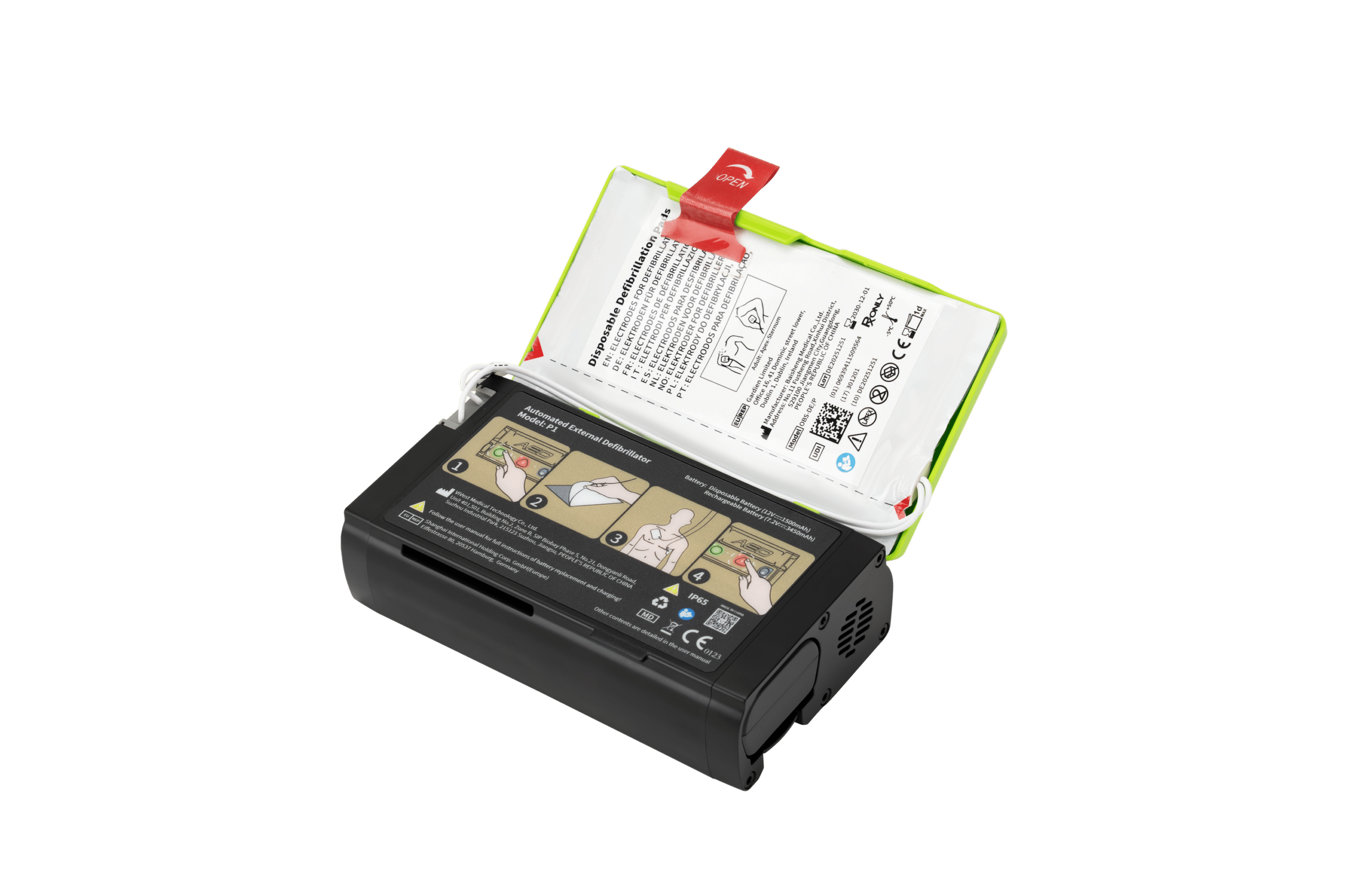 Vivest P1 Pocket AED Halbautomatisch – Bild 5